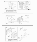Part Location Diagram of 792374 Briggs and Stratton Manifold-Exhaust